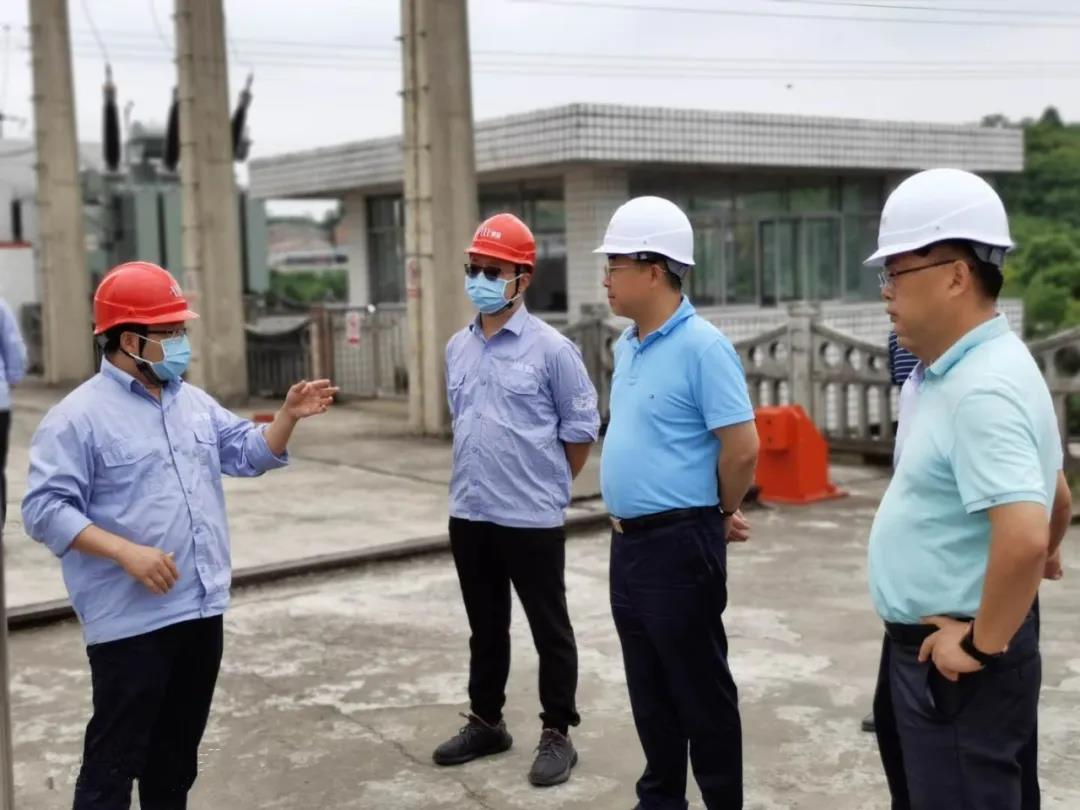 岳池县委、县政府主要领导赴富流滩发电厂督导防汛工作2